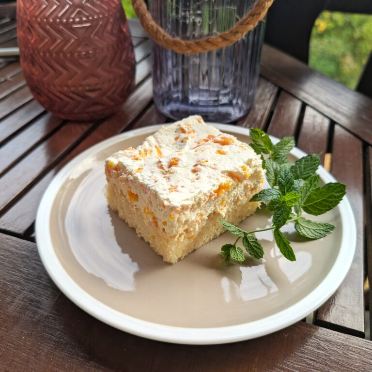 Fantakuchen mit Sahne-Schmand-Creme schnell und einfach – Community Kochen #5