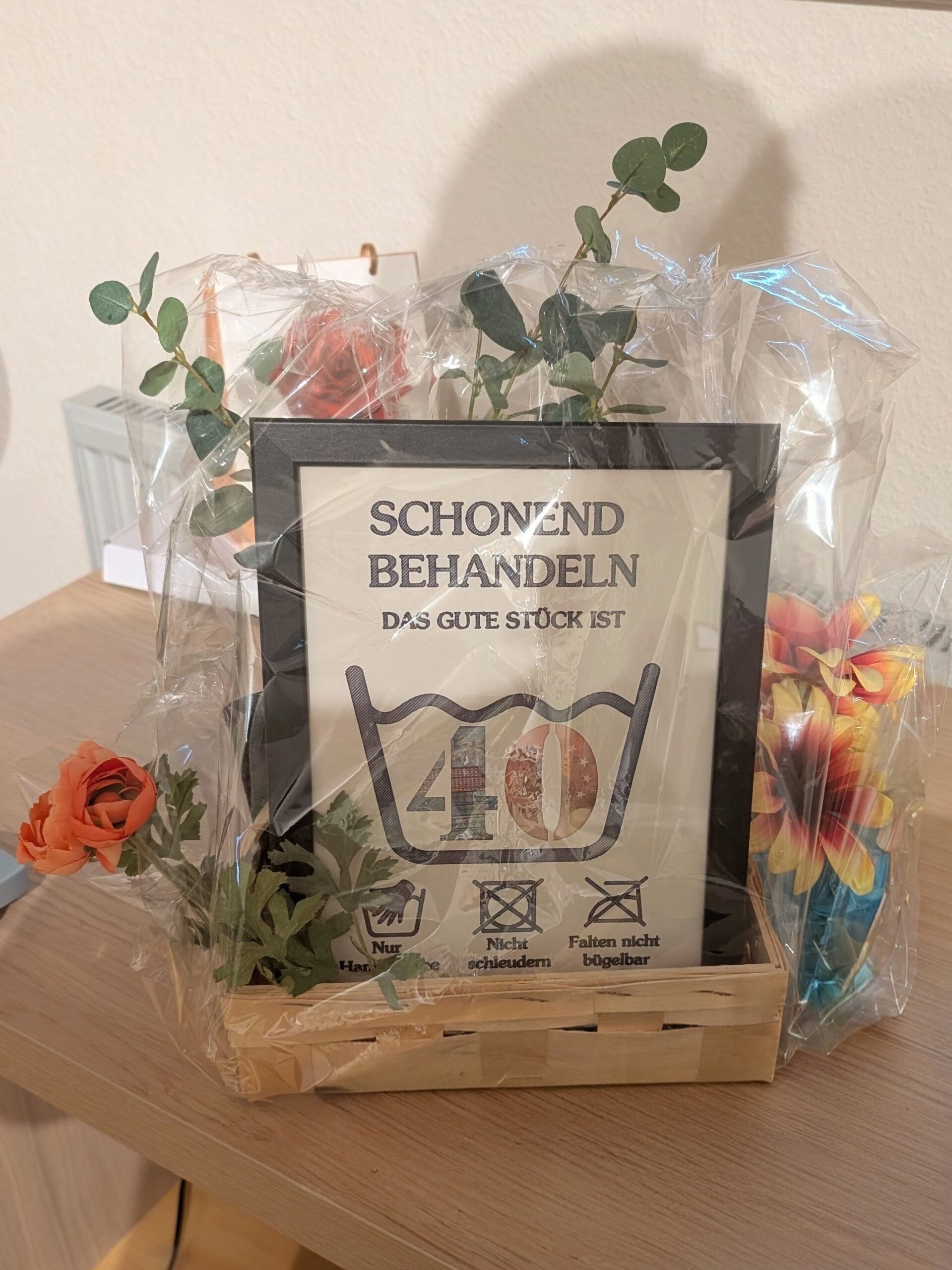 40. Geburtstag Geschenkidee